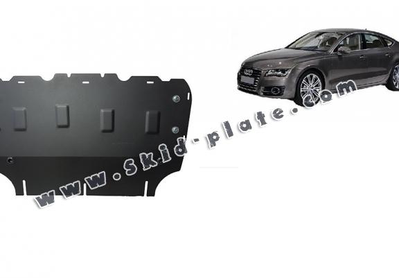 Steel skid plate for Audi A7