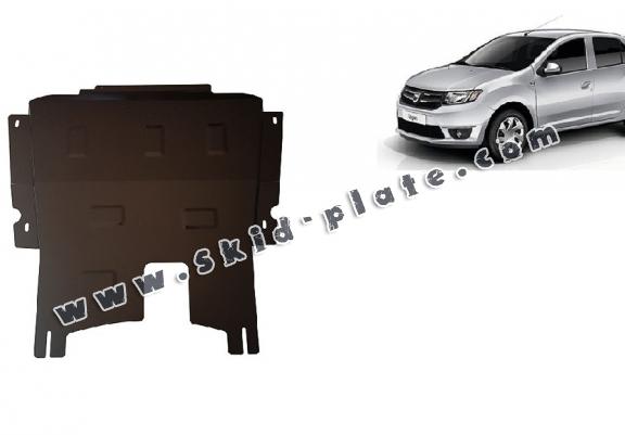 Steel skid plate for Dacia Logan 2