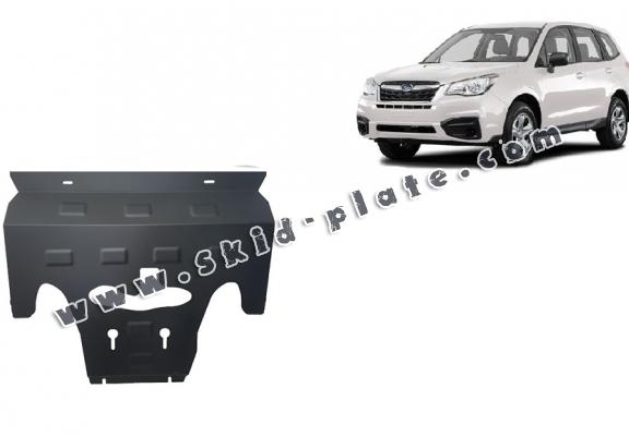 Steel skid plate for Subaru Forester 4