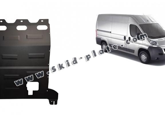 Steel skid plate for Peugeot Boxer