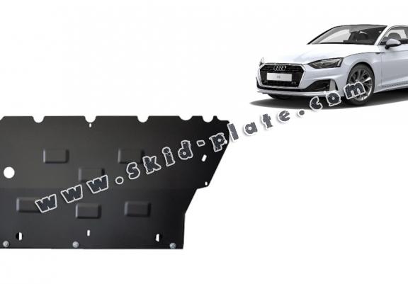 Steel skid plate for Audi A5