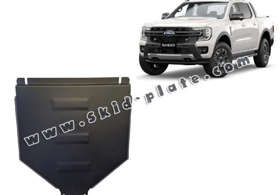 Steel automatic gearbox skid plate for Ford Ranger