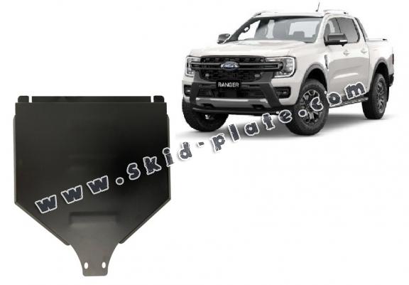 Steel manual gearbox skid plate Ford Ranger