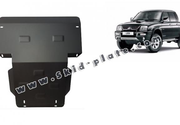 Steel skid plate for Mitsubishi L200