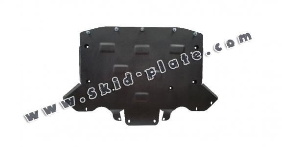 Steel gearbox skid plate for Audi A8