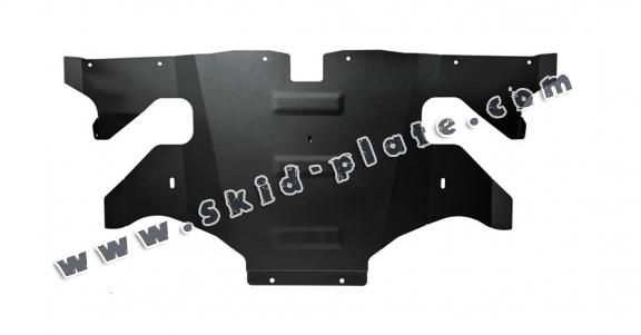 Rear electric motor skid plate for Tesla Model 3 AWD