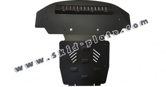 Steel skid plate for Audi Q7