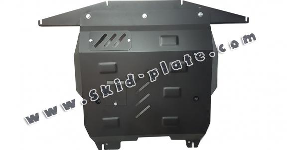 Steel skid plate for Fiat Panda