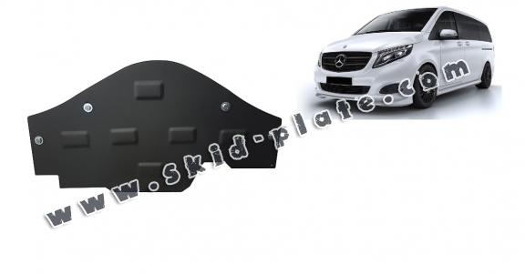 Steel skid plate for the protection of the Stop&Go system Mercedes Viano W447, 4x2, 1.6 D