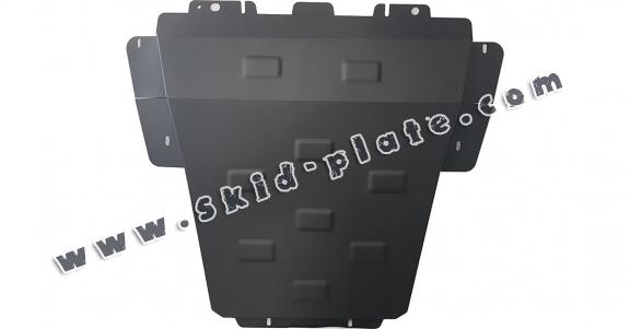 Steel skid plate for Renault Kangoo