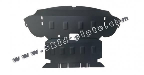 Steel skid plate for Mercedes C-Class W205 4x4