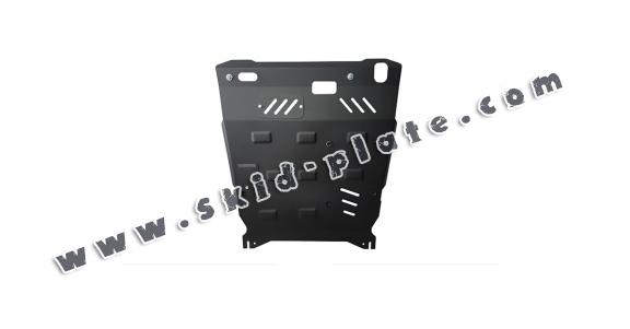 Steel skid plate for the protection of the engine and the gearbox for Mitsubishi ASX