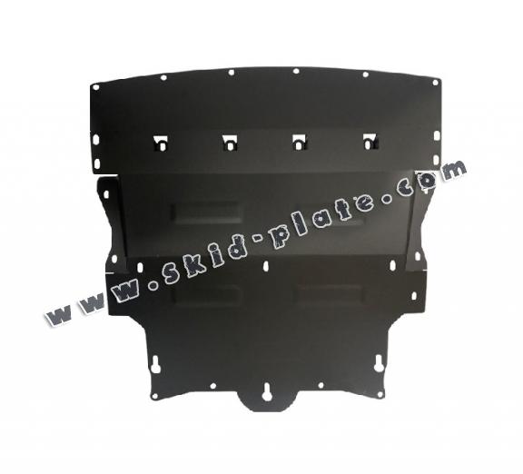 Steel skid plate for Nissan Qashqai J12