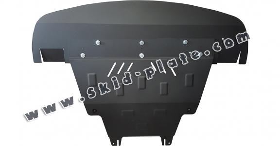 Steel skid plate for Nissan NV300