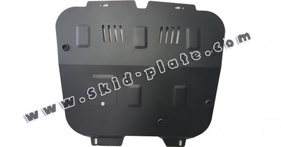 Steel skid plate for Opel Tigra