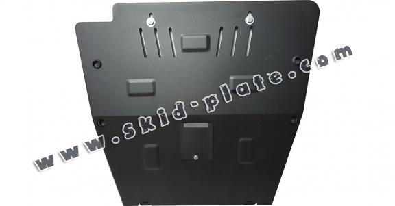 Steel skid plate for Opel Vectra B