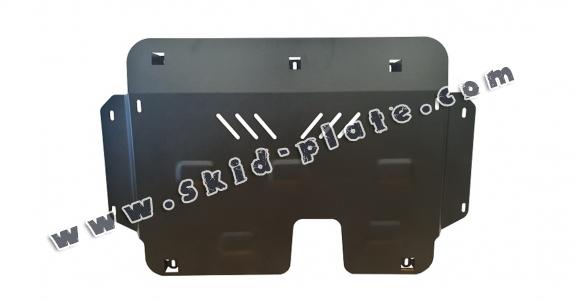 Steel skid plate for Peugeot 208