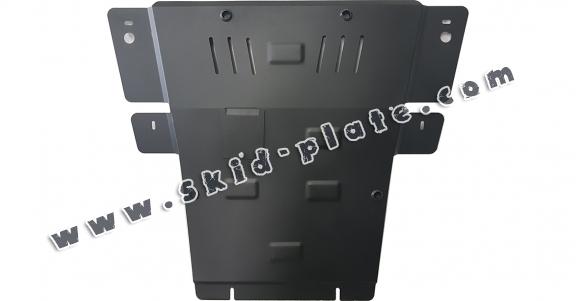 Steel skid plate for Renault Scenic