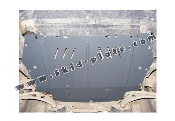 Steel skid plate for VW Passat B6