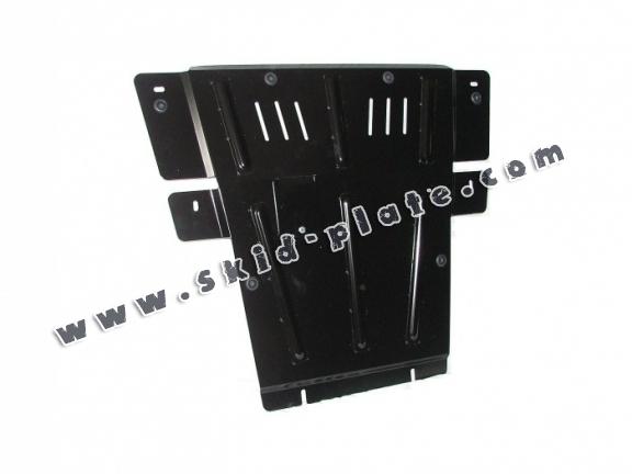 Steel skid plate for Renault Scenic