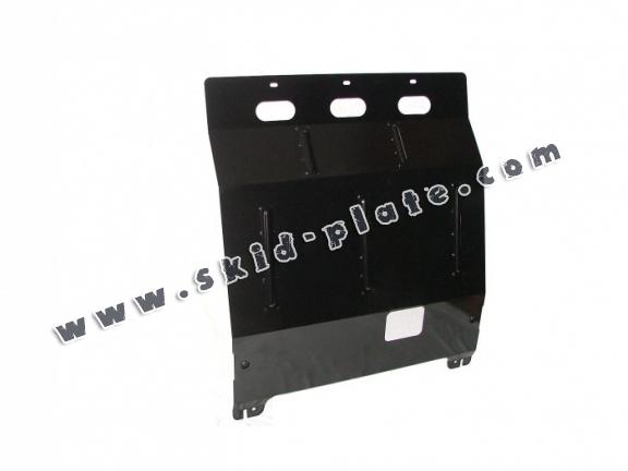 Steel skid plate for Fiat Ducato