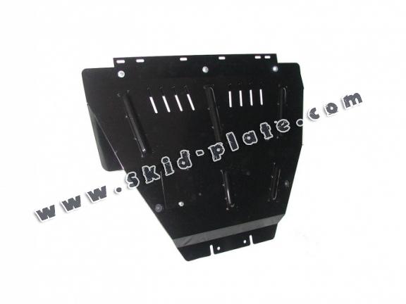 Steel skid plate for Peugeot 306