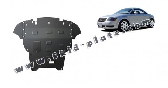 Steel skid plate for Audi TT