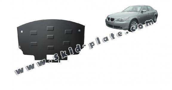 Steel skid plate for BMW Seria 5 E60/E61 standard front bumper