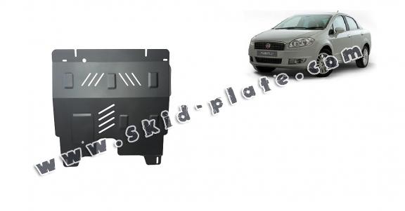 Steel skid plate for Fiat Linea