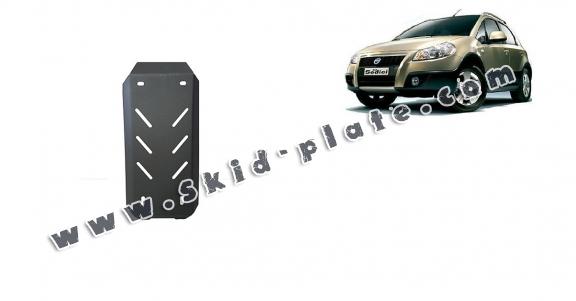 Steel differential skid plate for Fiat Sedici