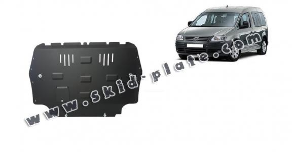 Steel skid plate for VW Caddy