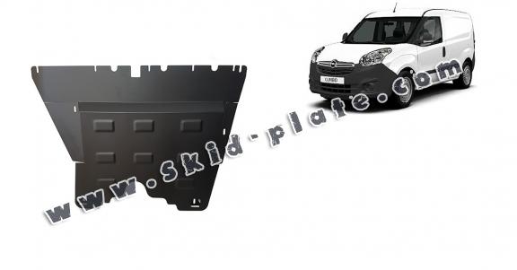 Steel skid plate for Opel Combo