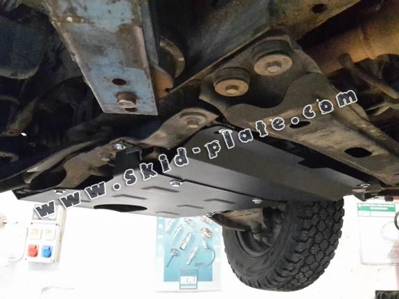 Steel gearbox skid plate for Daihatsu Terios