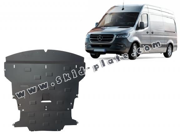 Steel skid plate for Mercedes Sprinter-FWD