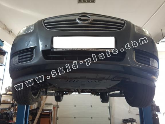 Steel skid plate for Opel Insignia