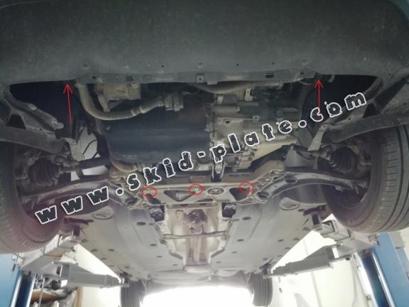 Steel skid plate for Vw Tiguan