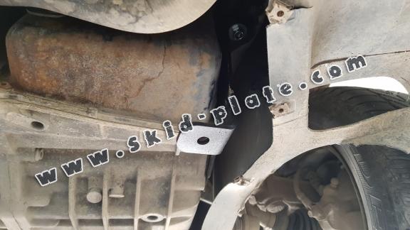 Steel skid plate for Skoda Octavia 2