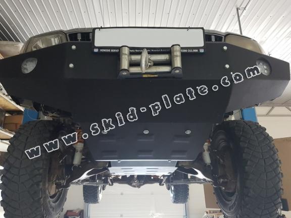 Steel skid plate for Toyota Land Cruiser J90