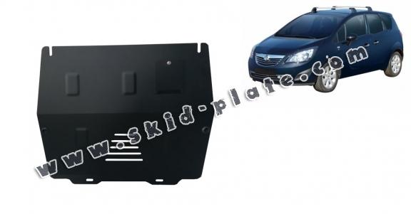 Steel skid plate for Opel Meriva