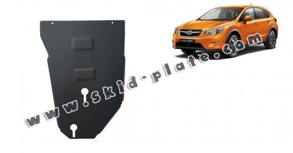 Steel manual gearbox skid plate Subaru XV