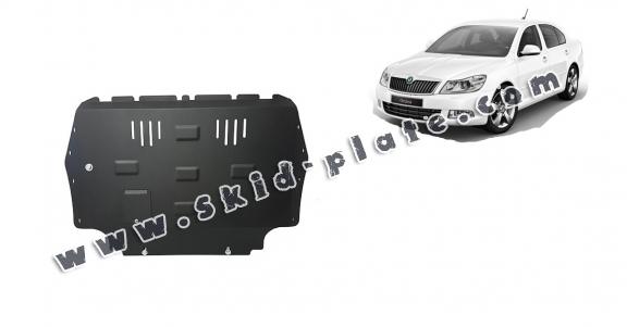 Steel skid plate for Skoda Octavia 2