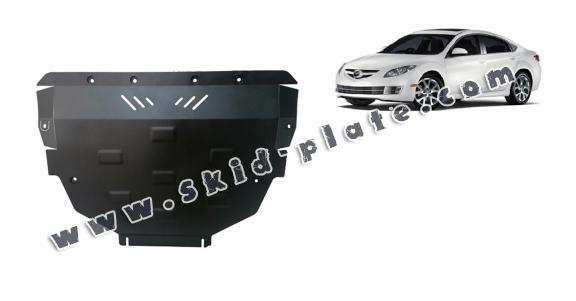 Steel skid plate for Mazda 6