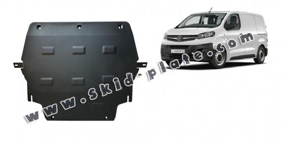 Steel skid plate for Opel Vivaro