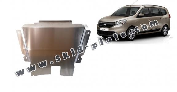 Aluminum skid plate for DACIA LODGY