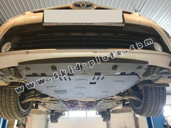 Steel skid plate for Toyota Auris