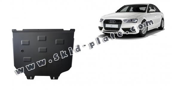 Steel gearbox skid plate for Audi A4 B9 All Road