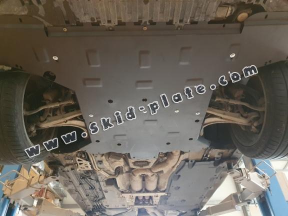 Steel skid plate for Audi A8