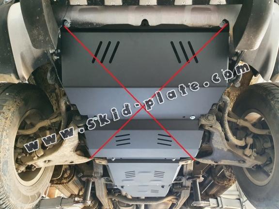 Steel gearbox  skid plate for Mitsubishi L 200