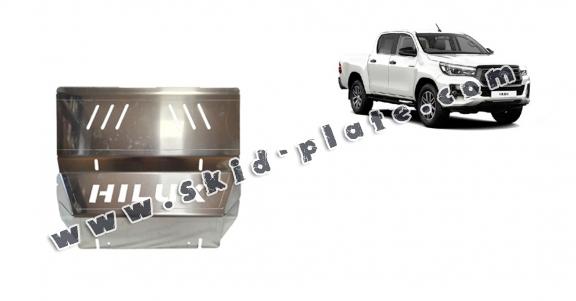 Aluminum radiator skid plate for Toyota Hilux Invincible