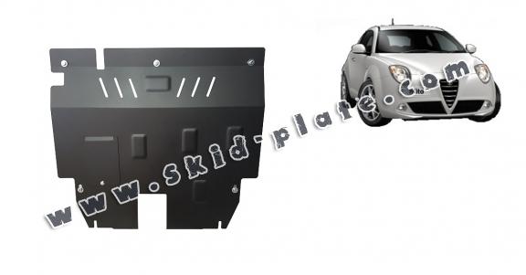 Steel skid plate for Alfa Romeo Mito